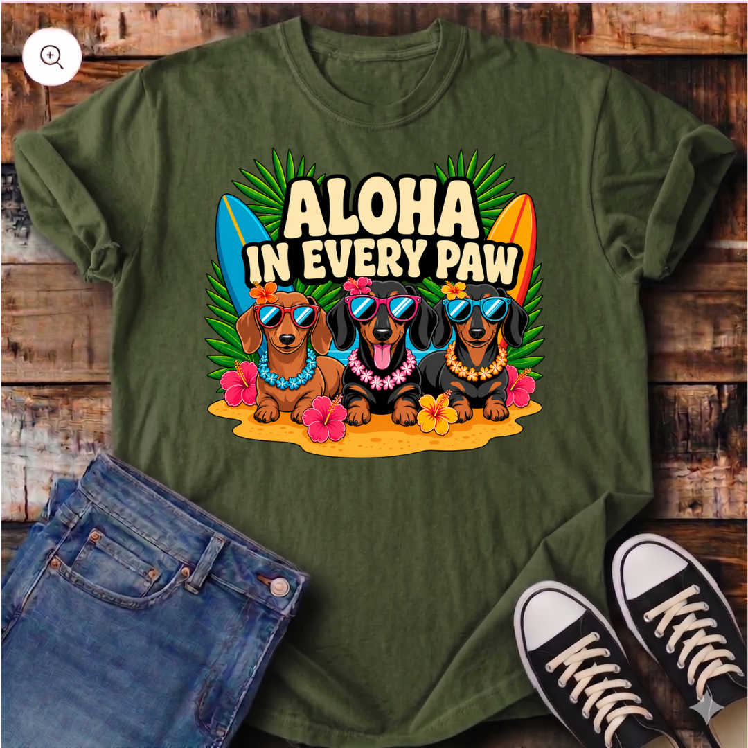 Aloha In Every Paw T-Shirt