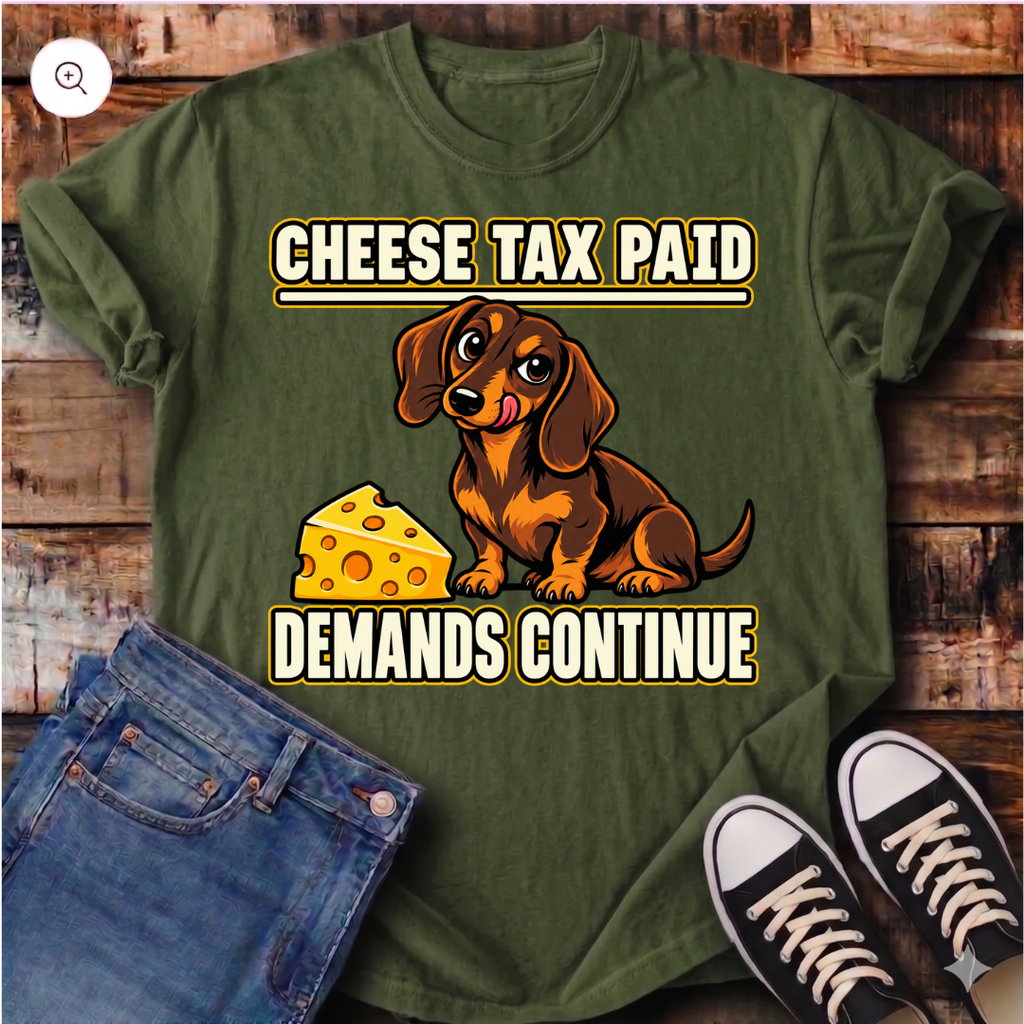 Cheese Tax Paid T-Shirt