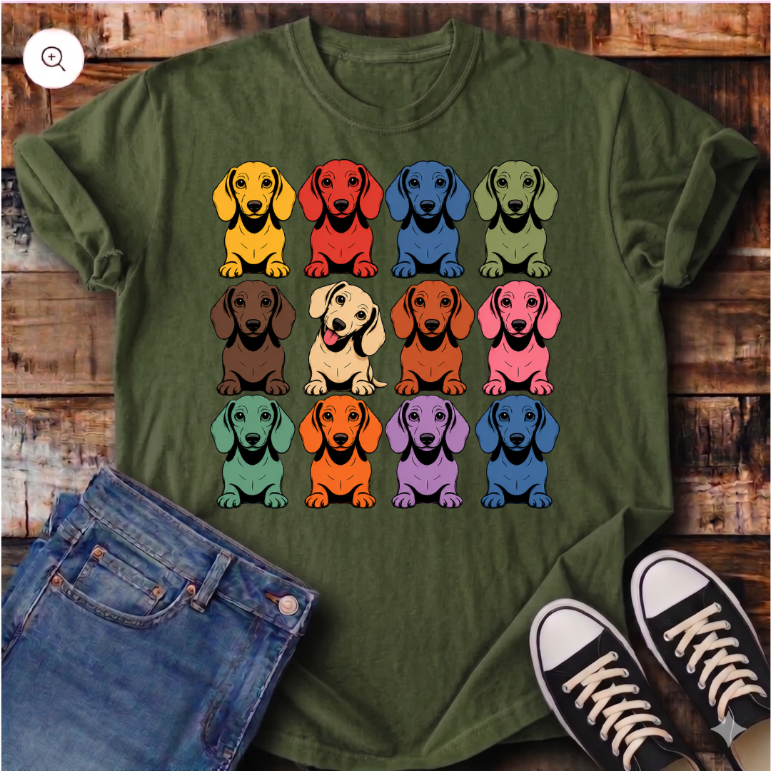 Doxie Pop Parade T-Shirt