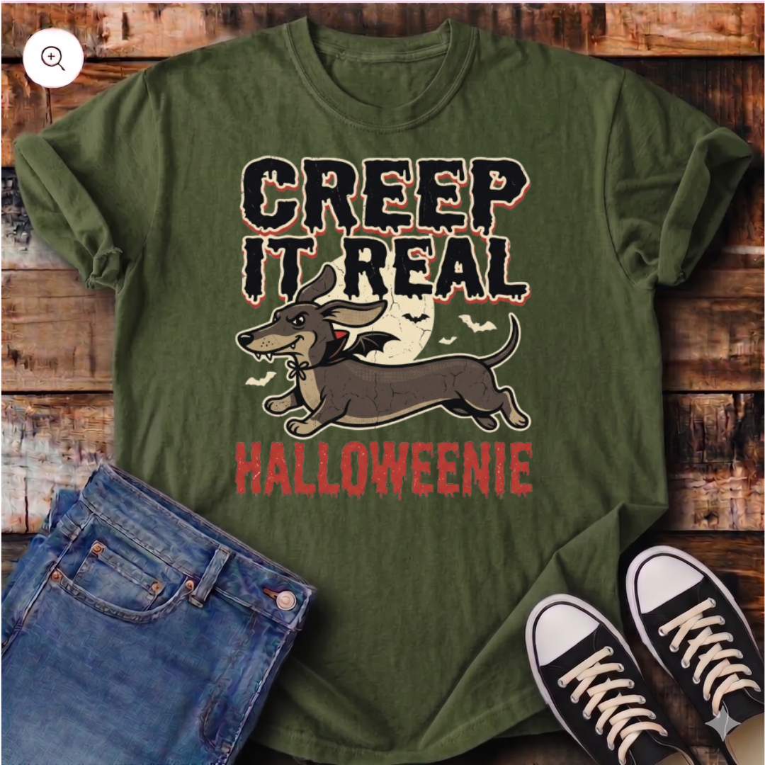 Creep It Real Halloweenie T-Shirt