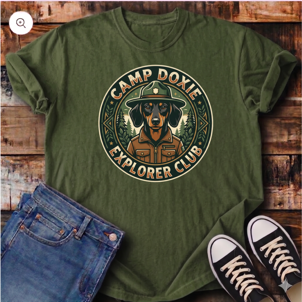 Camp Doxie Explorer Club T-Shirt