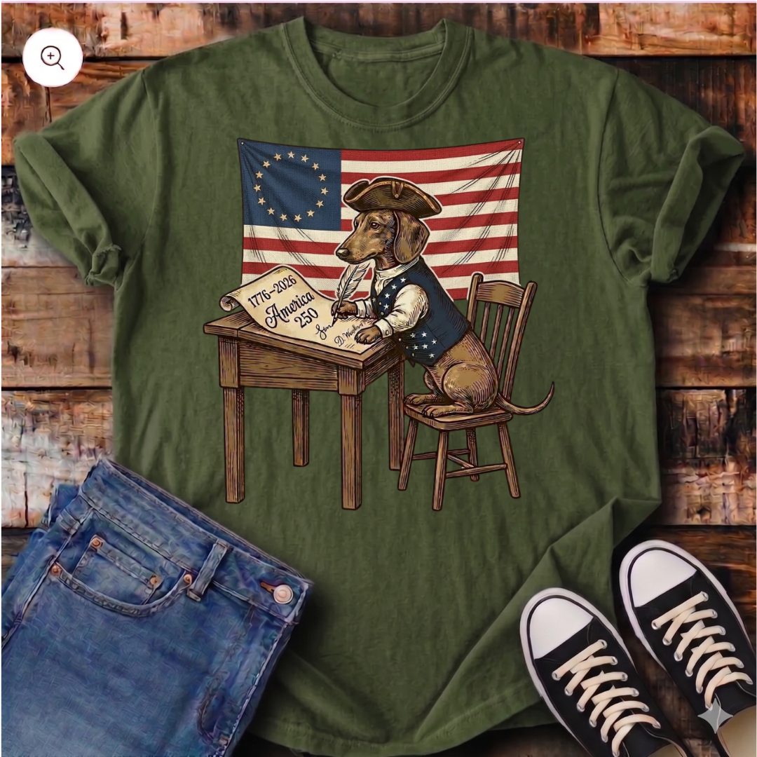 Founding Wiener – 1776–2026 T-Shirt