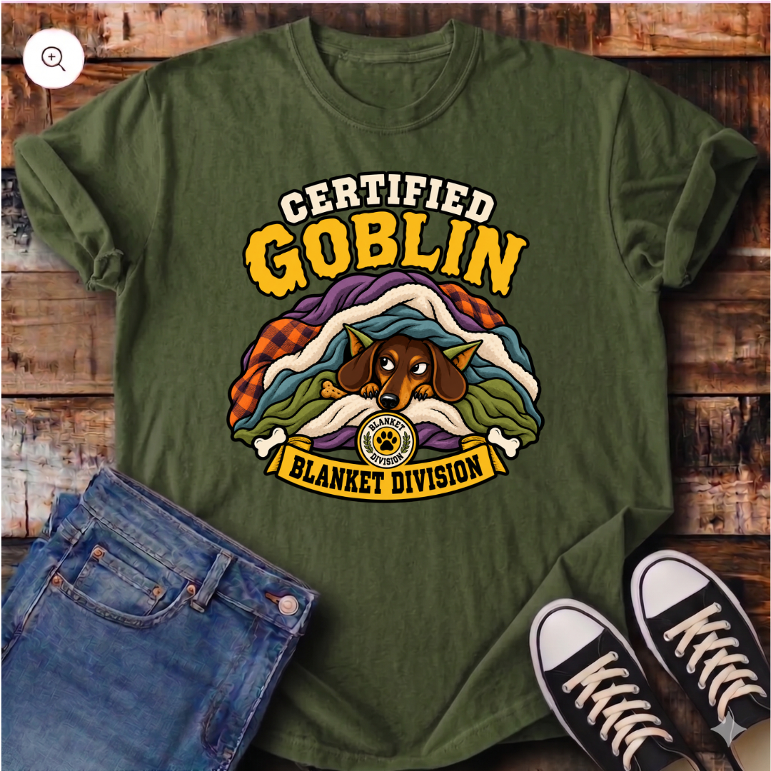 Certified Goblin Blanket Division T-Shirt