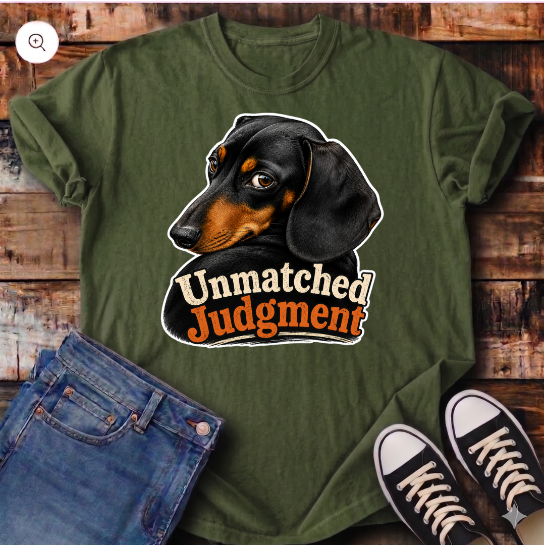 Unmatched Judgment T-Shirt