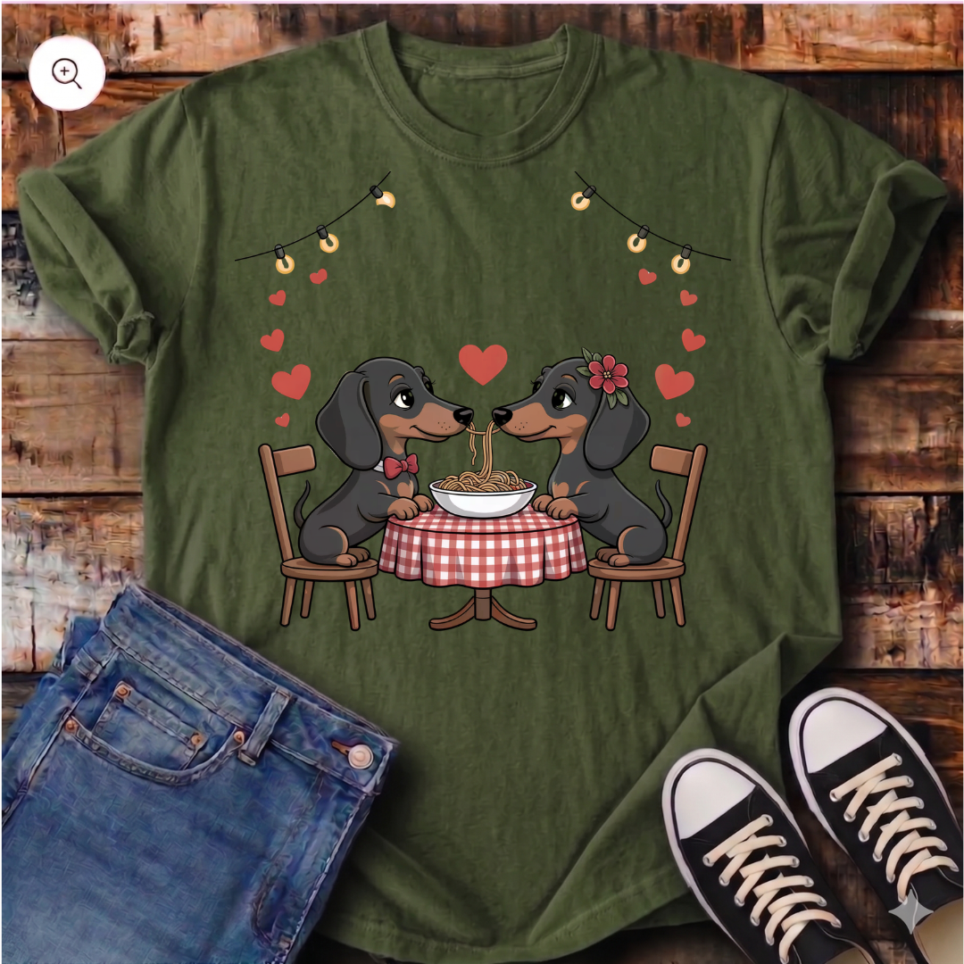 Pasta Couple T-Shirt