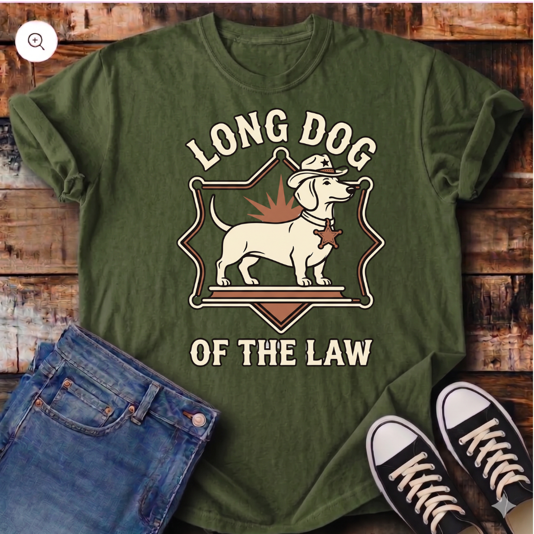 Long Dog of the Law T-Shirt