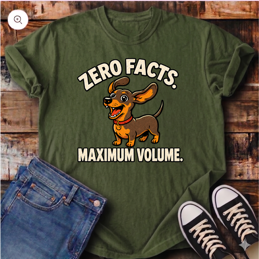 Zero Facts Maximum Volume T-Shirt