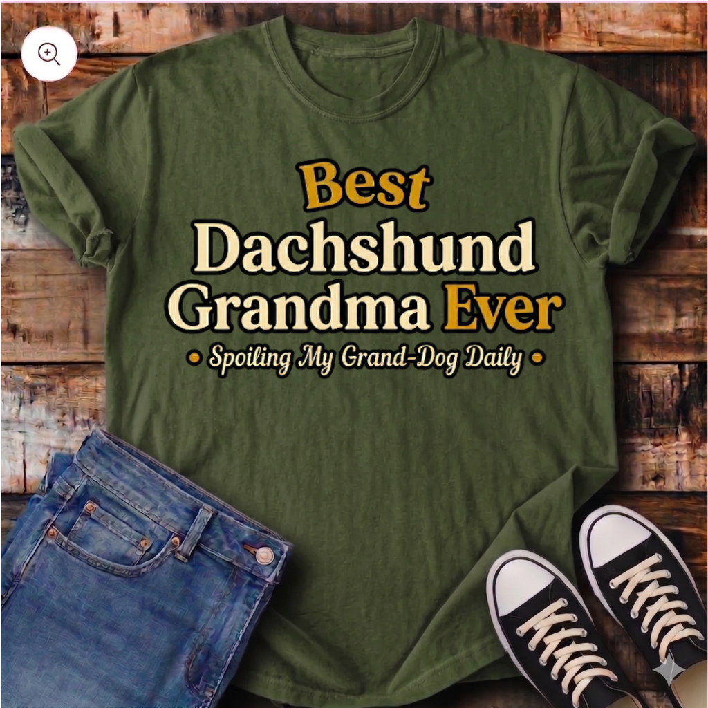 Best Dachshund Grandma T-Shirt