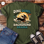 Ding Dong Dachshund Drama T-Shirt