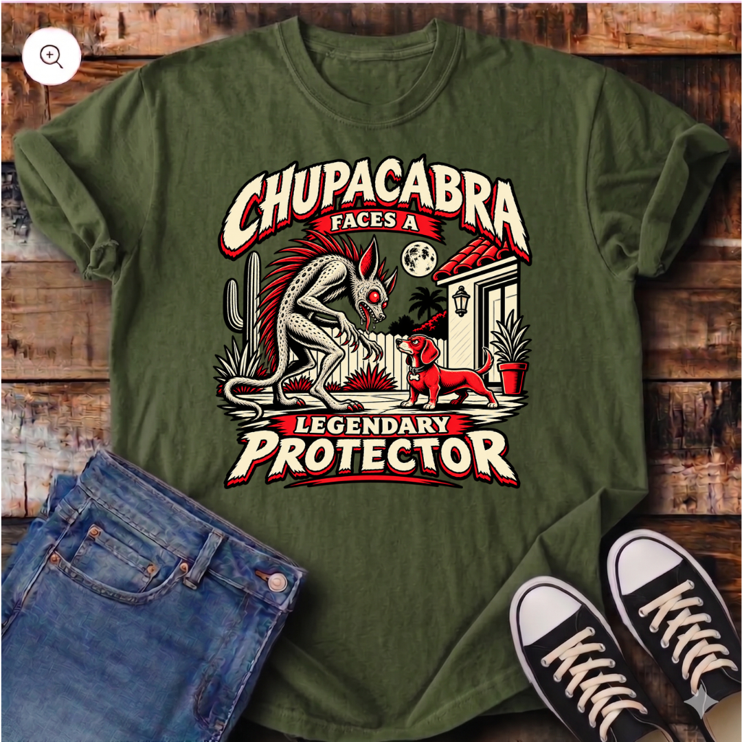 Chupacabra and Dachshund T-Shirt