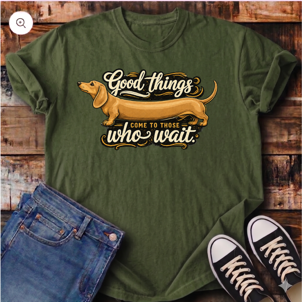 Good Things Come to Those Who Wait T-Shirt