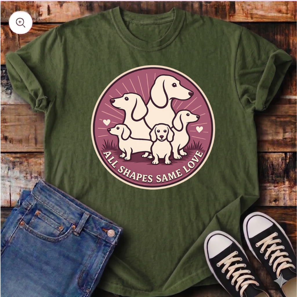 All Shapes Same Love T-Shirt