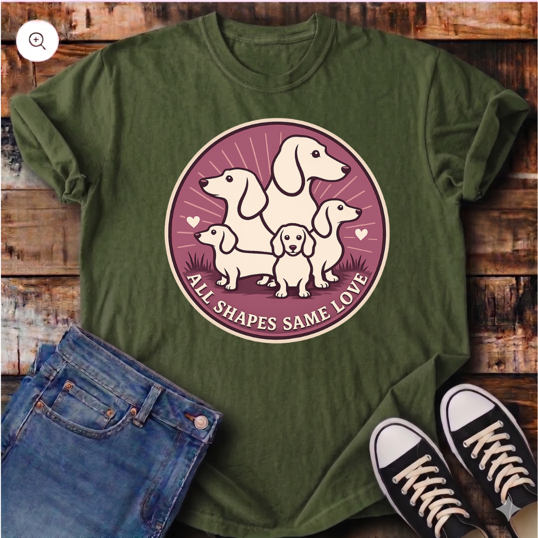 All Shapes Same Love T-Shirt