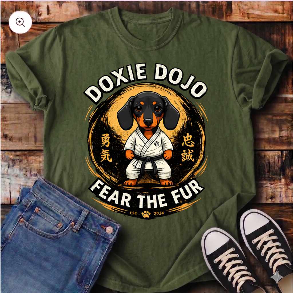 Doxie Dojo Fear The Fur T-Shirt