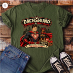 Dachshund Defender and Snack Dealer T-Shirt