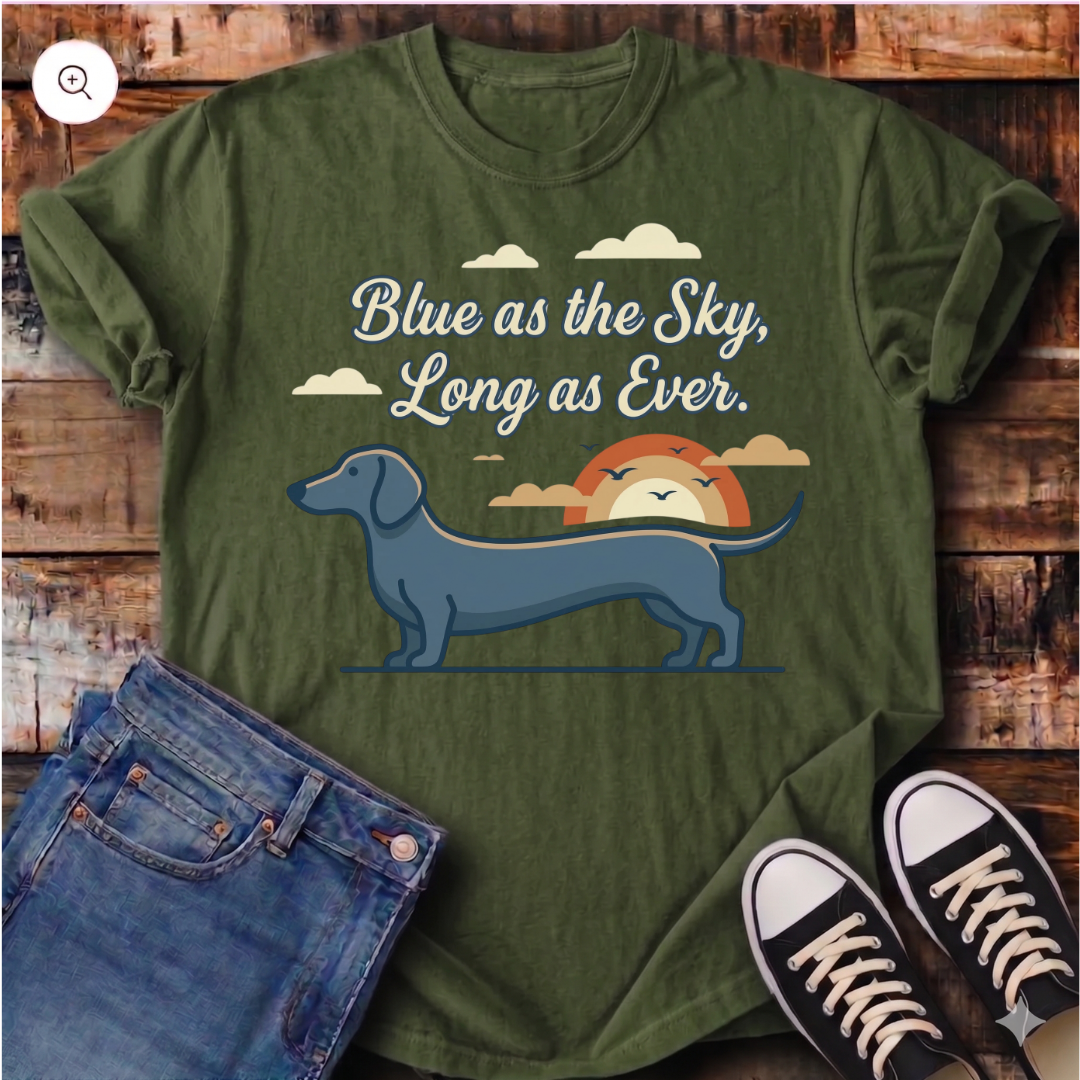 Blue as the Sky, Long as Ever T-Shirt