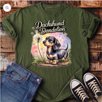 Dandelion Dachshund T-Shirt