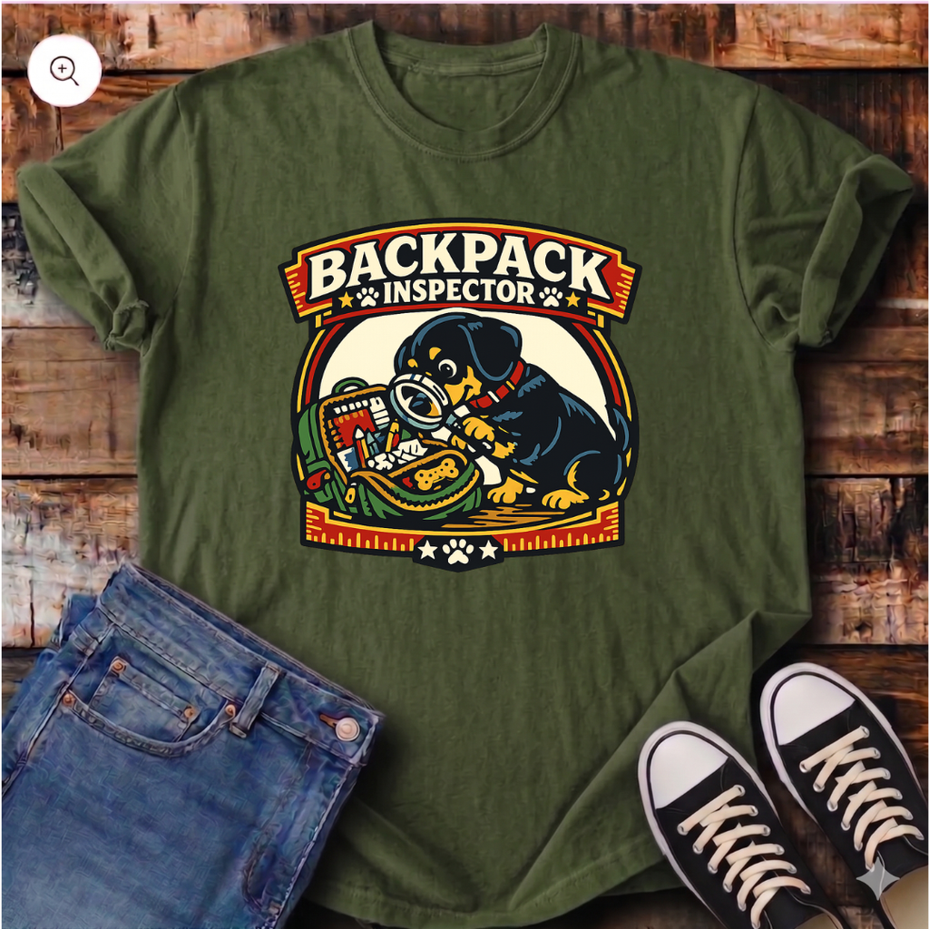 Backpack Inspector T-Shirt