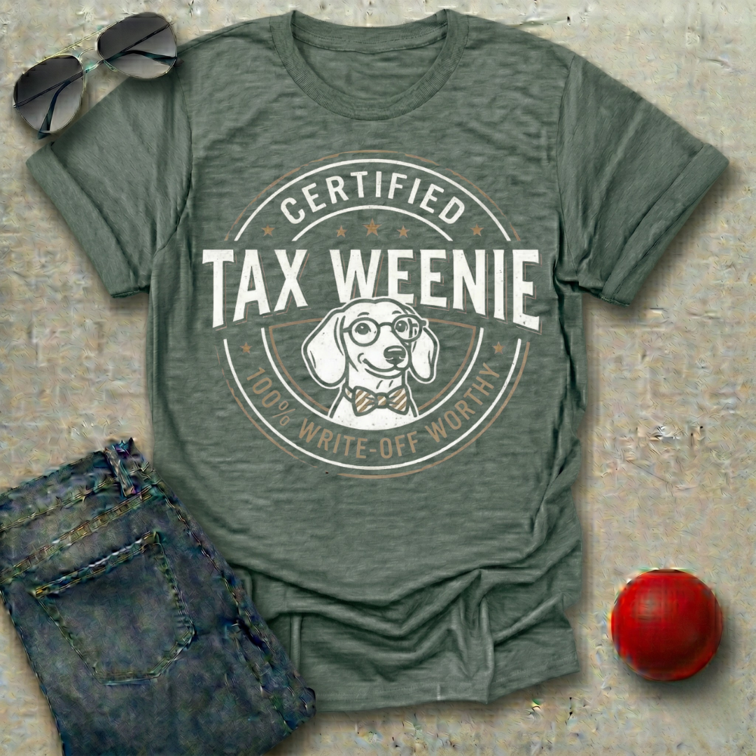 Certified Tax Weenie T-Shirt