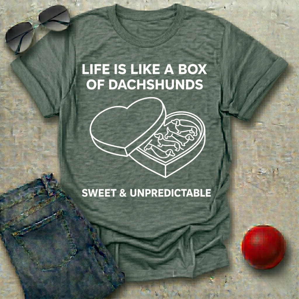 Life is like a Box of Dachshunds T-Shirt