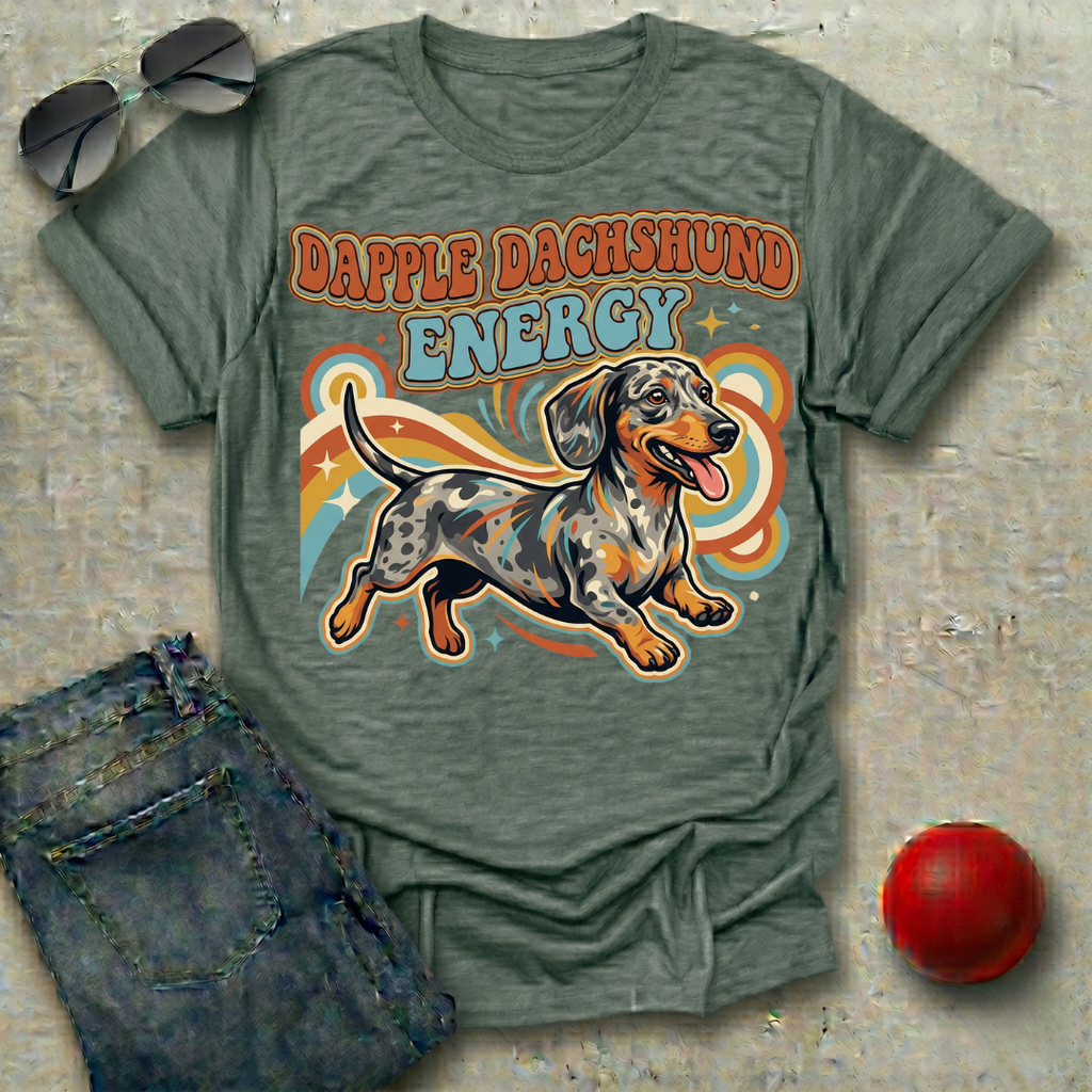 Dapple Dachshund Energy T-Shirt