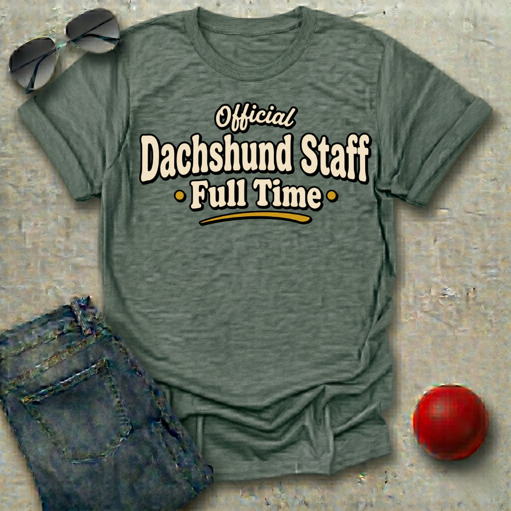 Official Dachshund Staff T-Shirt