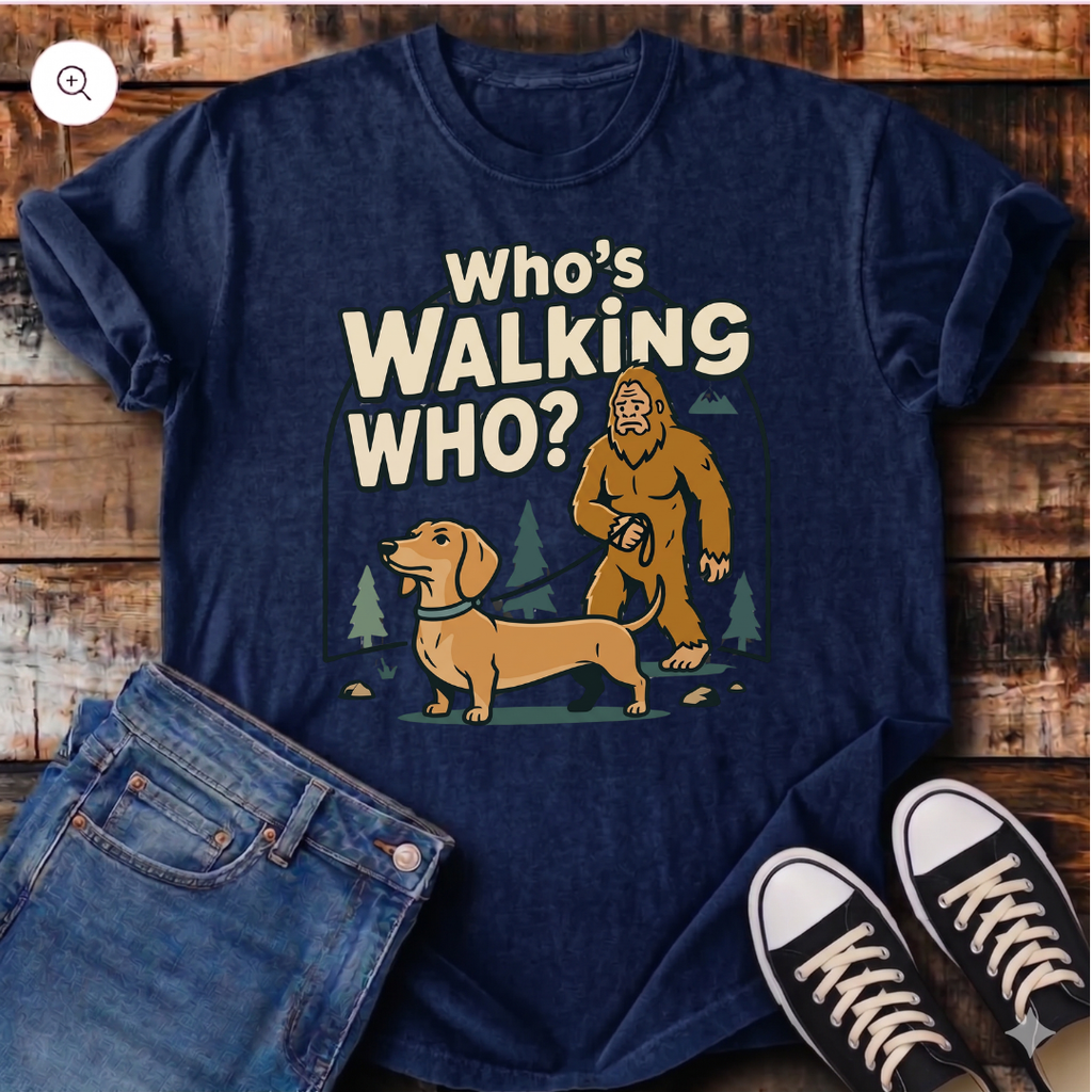 Who's Walking Who? T-Shirt