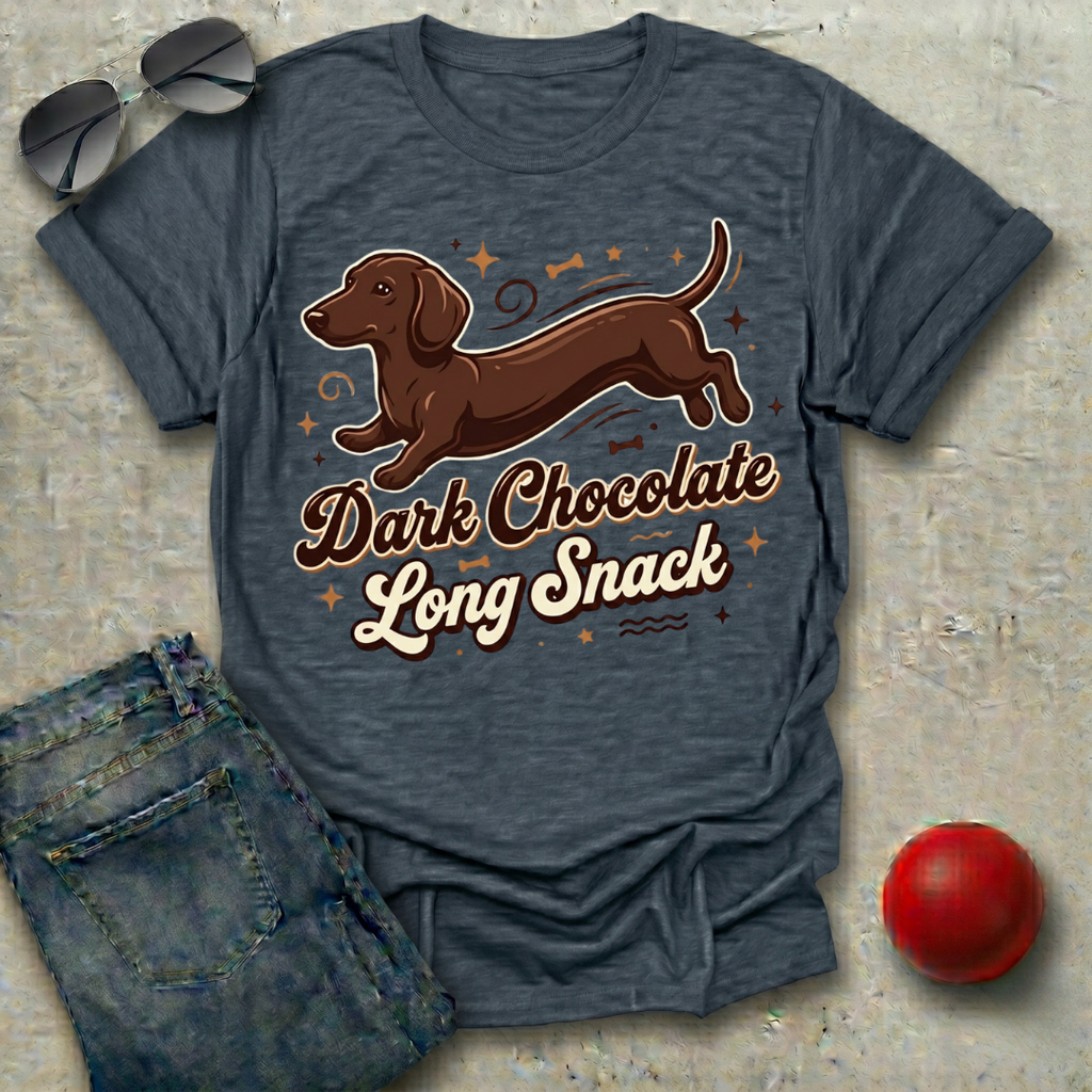 Dark Chocolate Long Snack T-Shirt