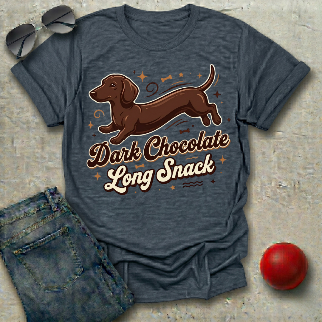 Dark Chocolate Long Snack T-Shirt
