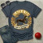 Black and Tan Long and Legendary T-Shirt