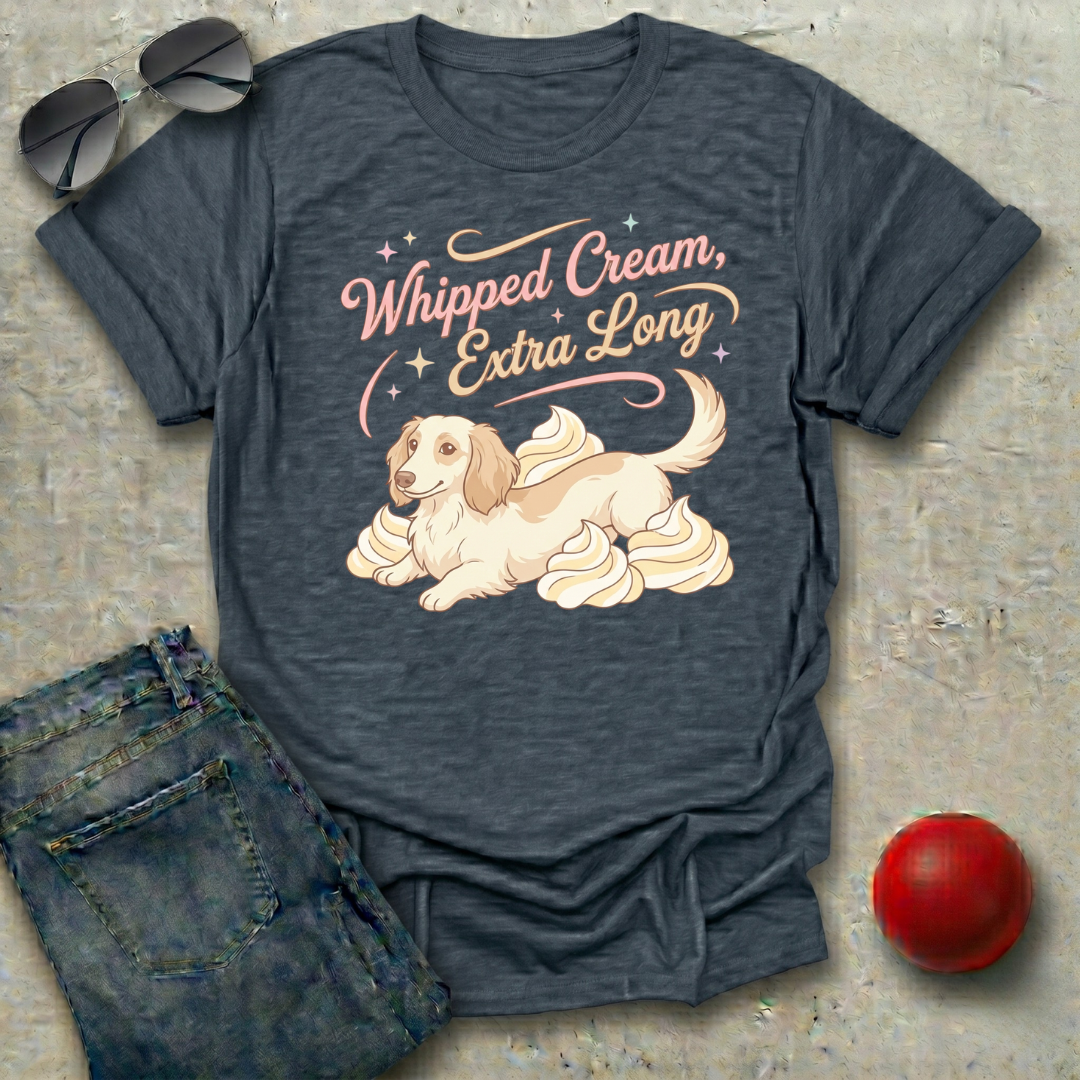 Whipped Cream Extra Long T-Shirt