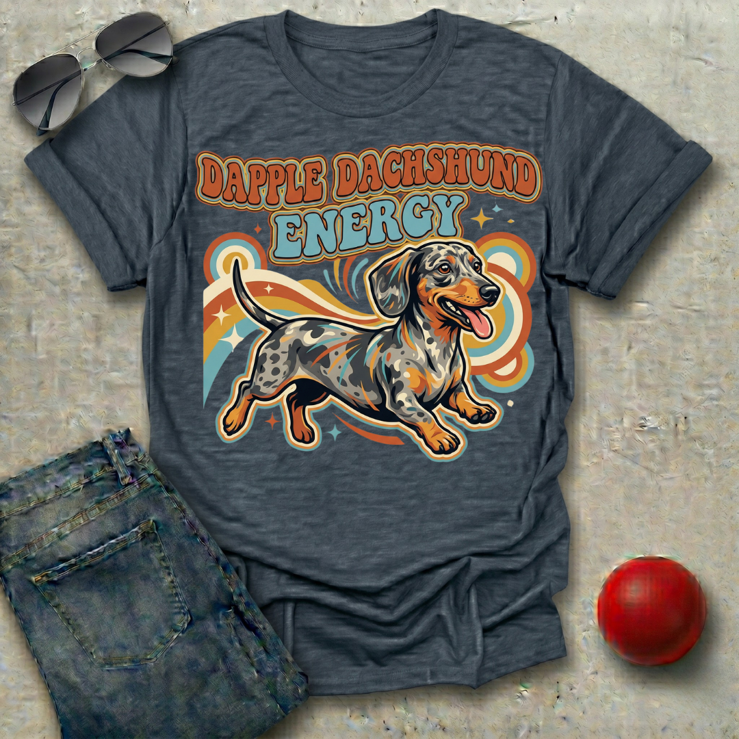Dapple Dachshund Energy T-Shirt