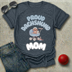 Proud Dachshund Mom Blue T-Shirt