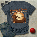 Chocolate & Cream, Extra Long Dream T-Shirt