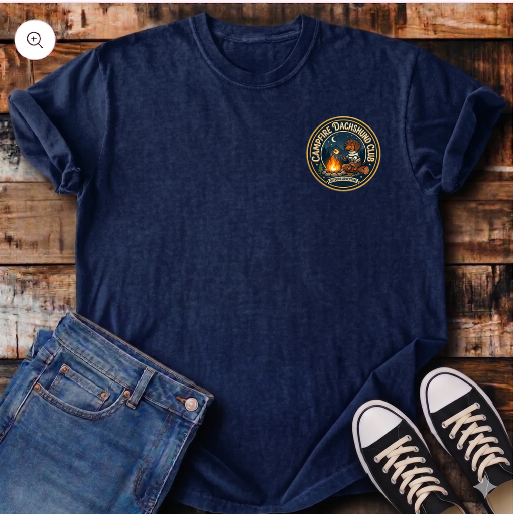 Campfire Dachshund Club T-Shirt