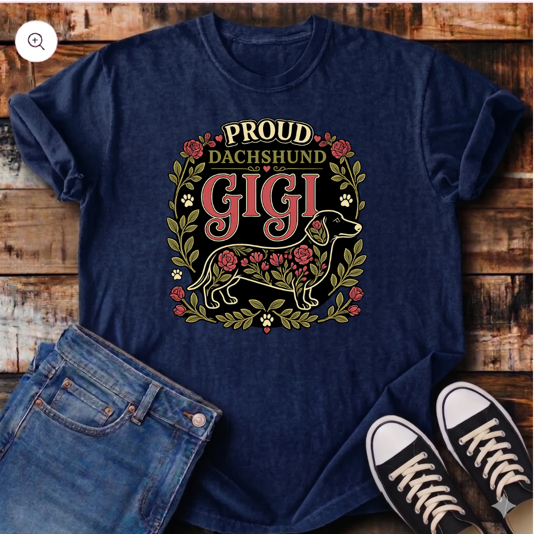 Proud Dachshund Gigi T-Shirt