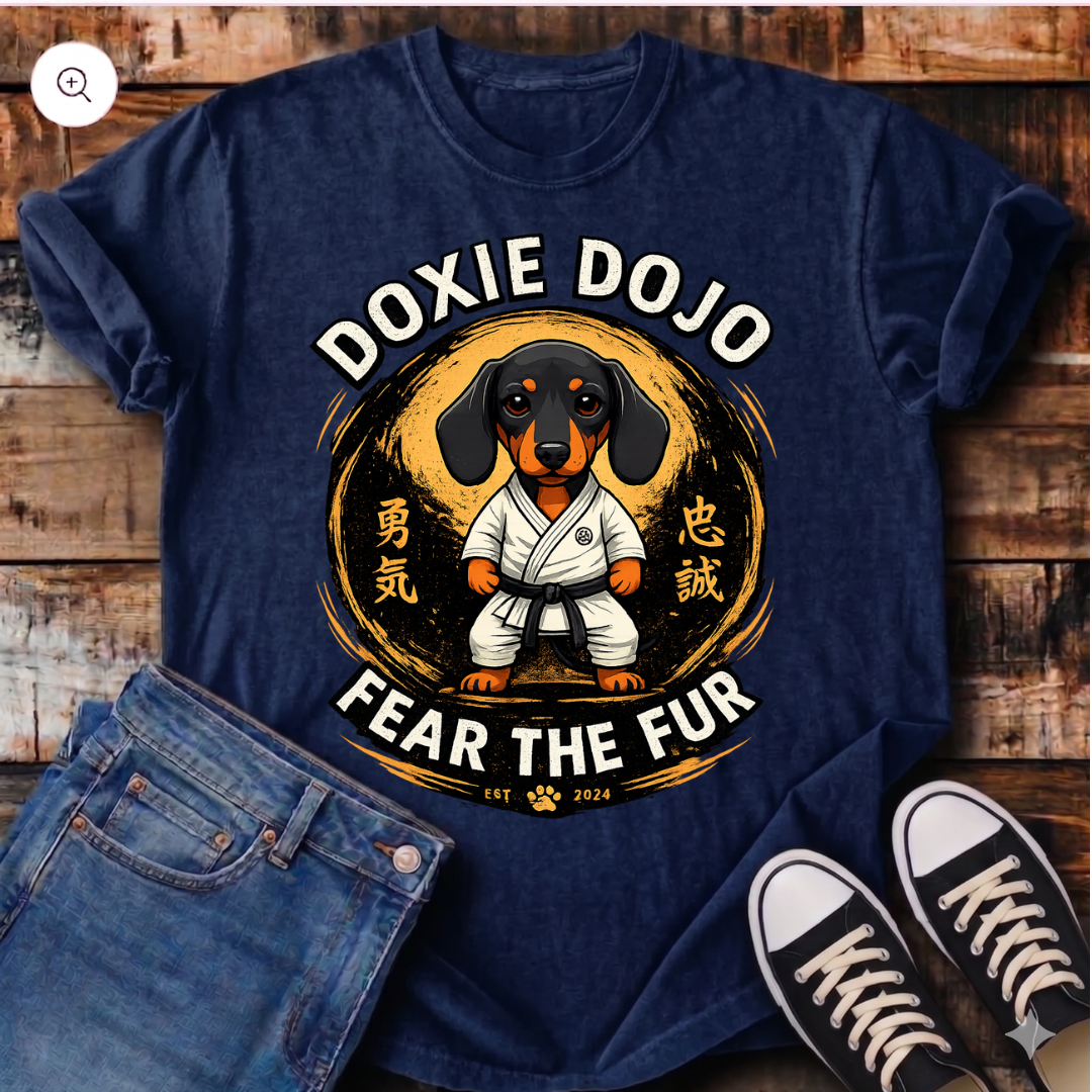 Doxie Dojo Fear The Fur T-Shirt