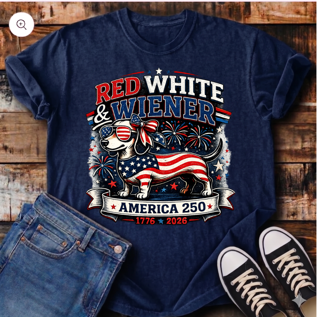 Red, White, & Wiener T-Shirt