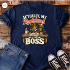 Actually My Dachshund is the Boss T-Shirt