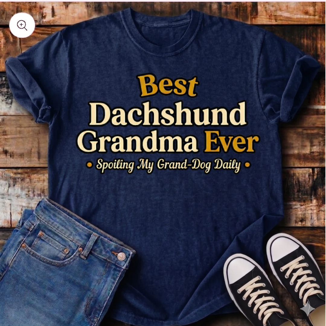 Best Dachshund Grandma T-Shirt