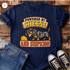 Powered by Cheese and Suspicion T-Shirt