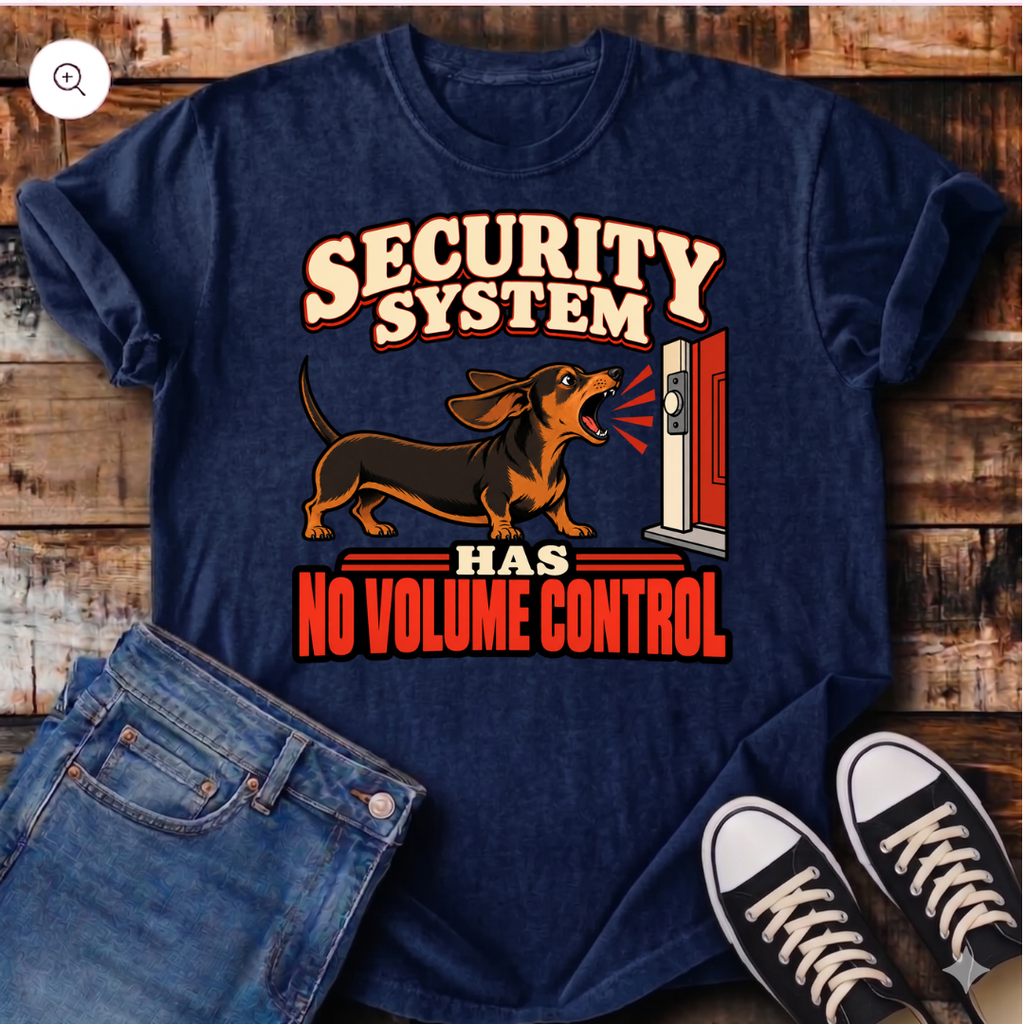 Security System Has No Volume Control T-Shirt