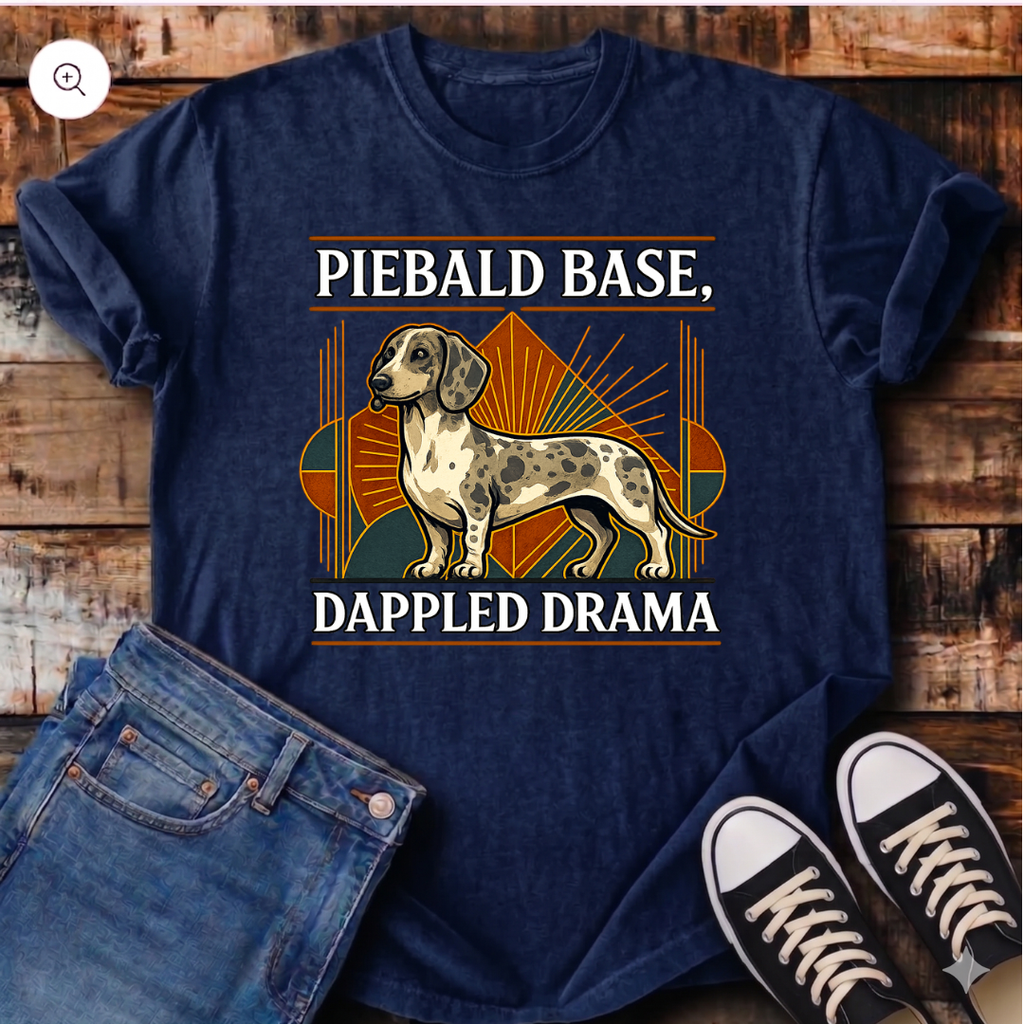 Piebald Base Dappled Drama T-Shirt