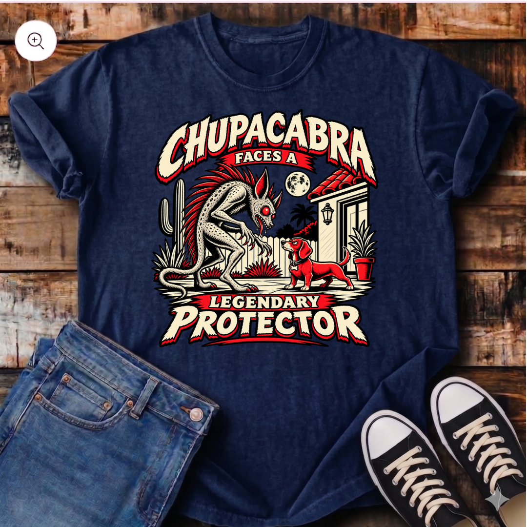 Chupacabra and Dachshund T-Shirt