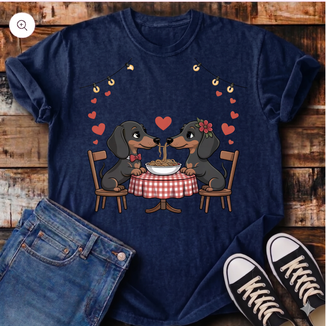 Pasta Couple T-Shirt
