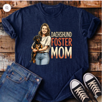 Dachshund Foster Mom T-Shirt