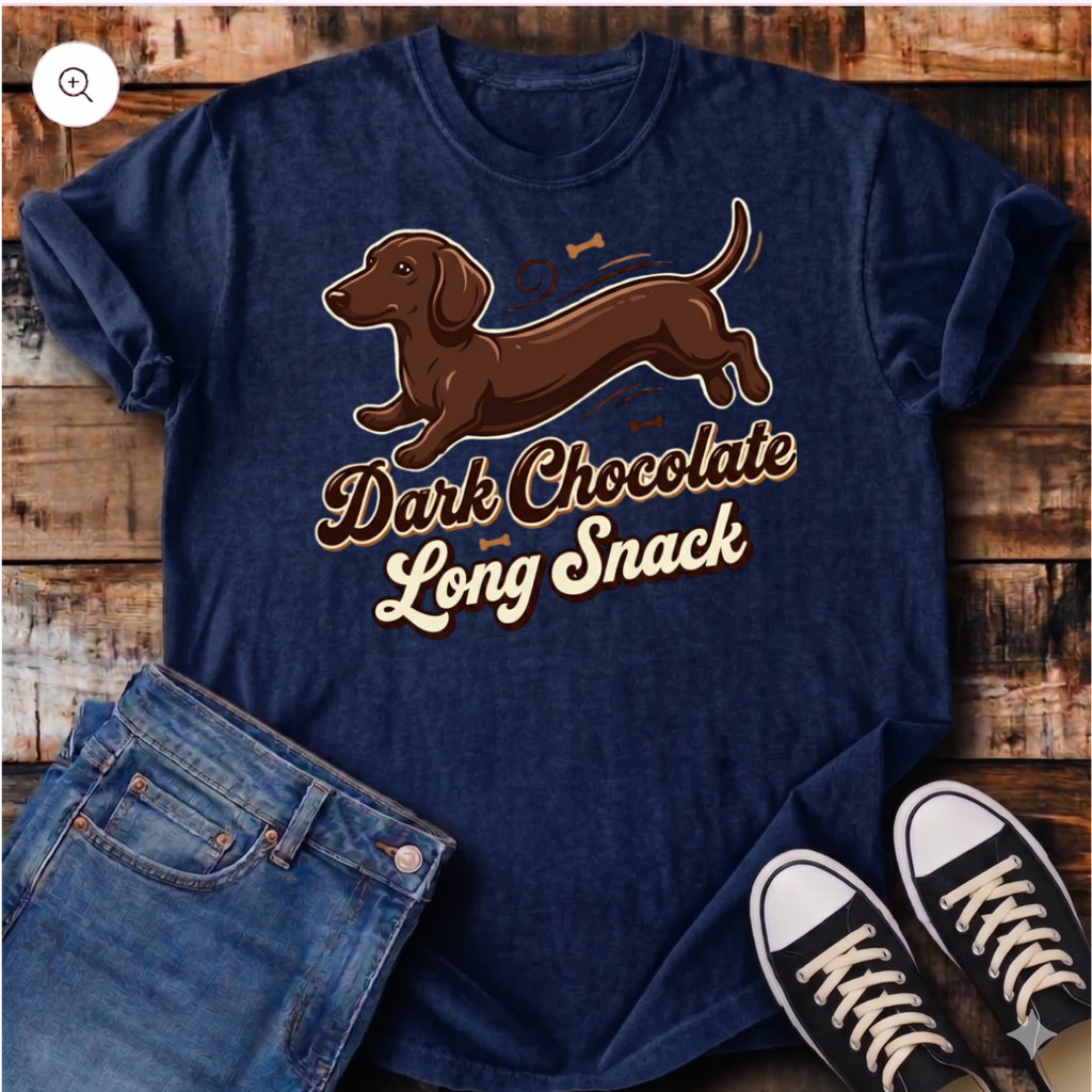 Dark Chocolate Long Snack T-Shirt