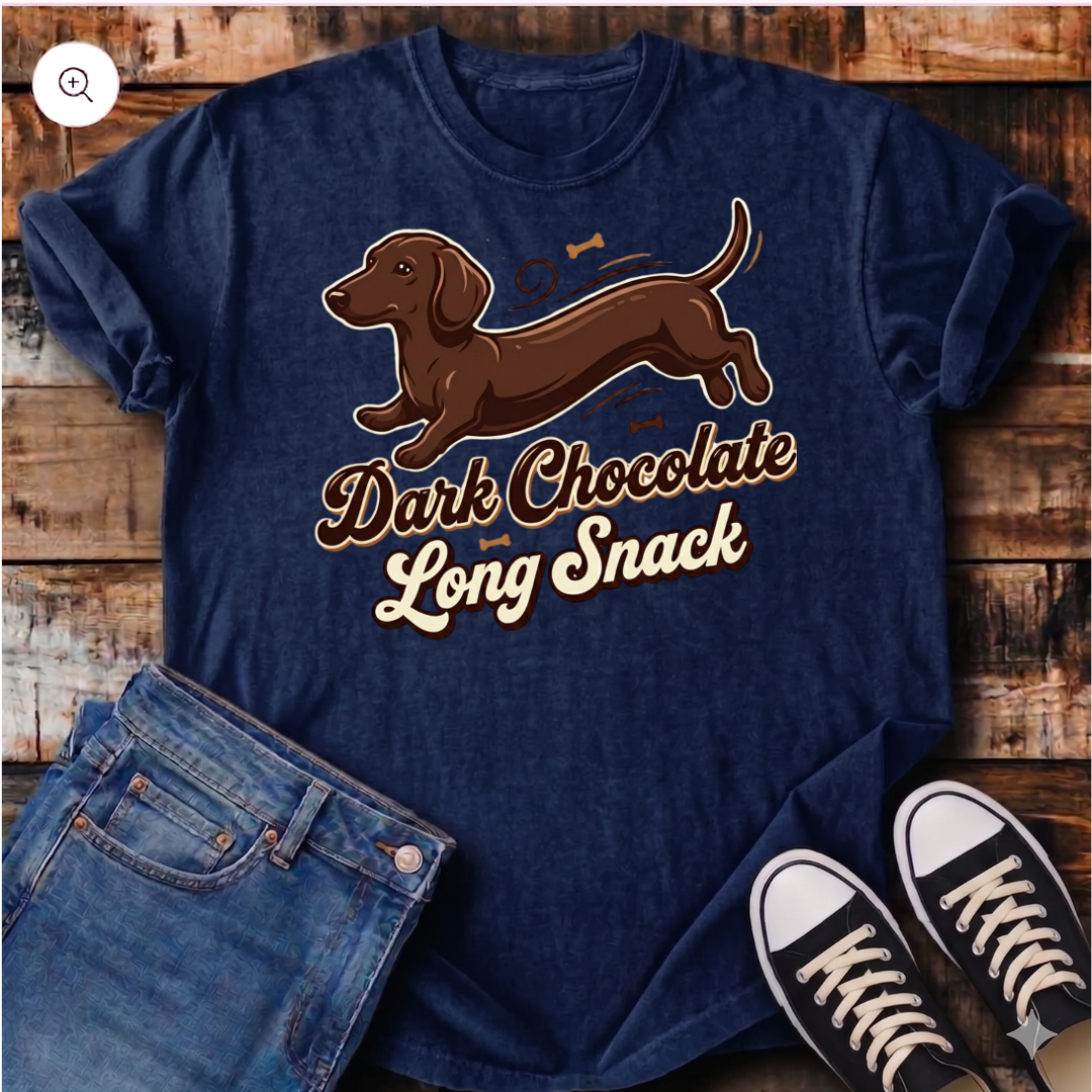 Dark Chocolate Long Snack T-Shirt