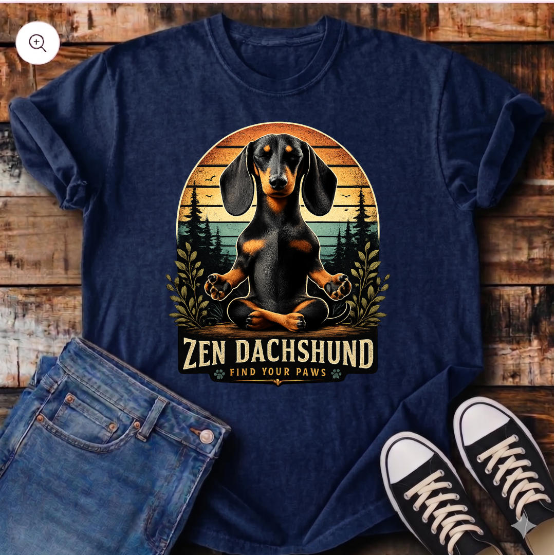 Zen Dachshund T-Shirt