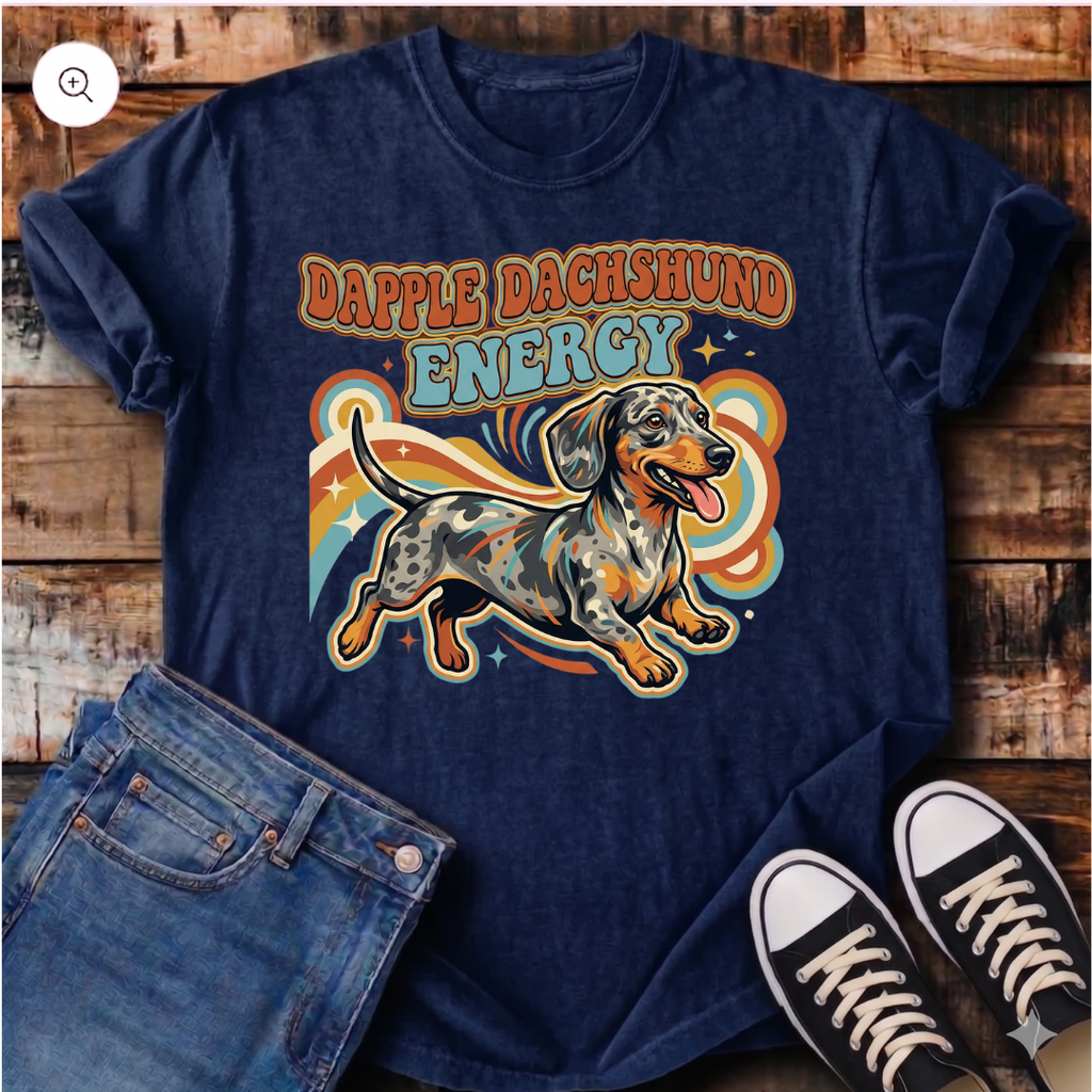 Dapple Dachshund Energy T-Shirt